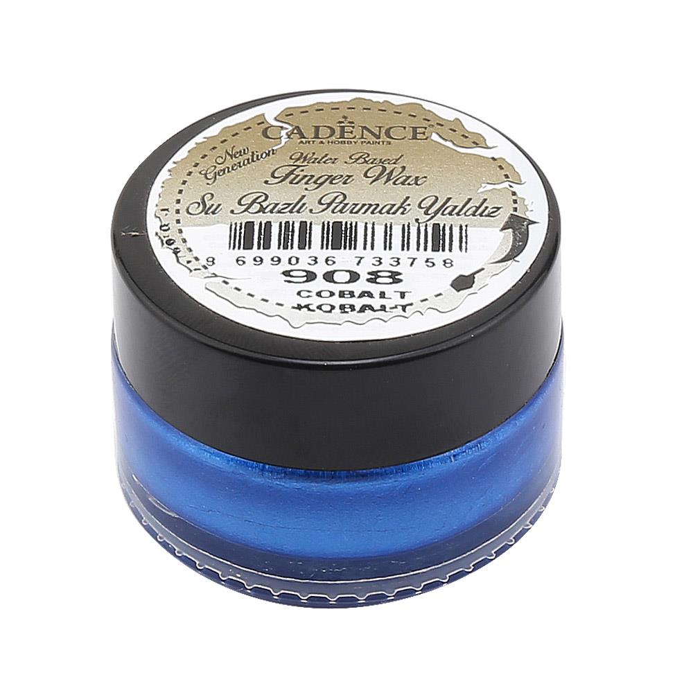 Cadence Finger Wax Su Bazlı Parmak Yaldız - Cobalt 908
