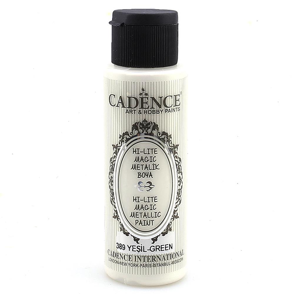 Cadence Hi-Lite Magic Metalik Boya 70 ml - Yeşil 389