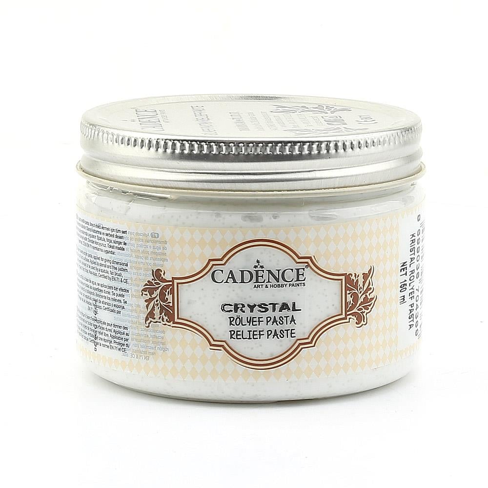 Cadence Kristal Şeffaf Rölyef Pasta 150 ml