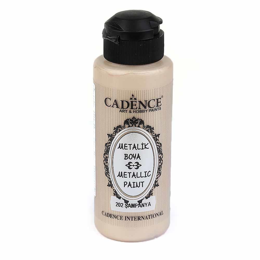 Cadence Metalik Boya 120 ml - Şampanya 202