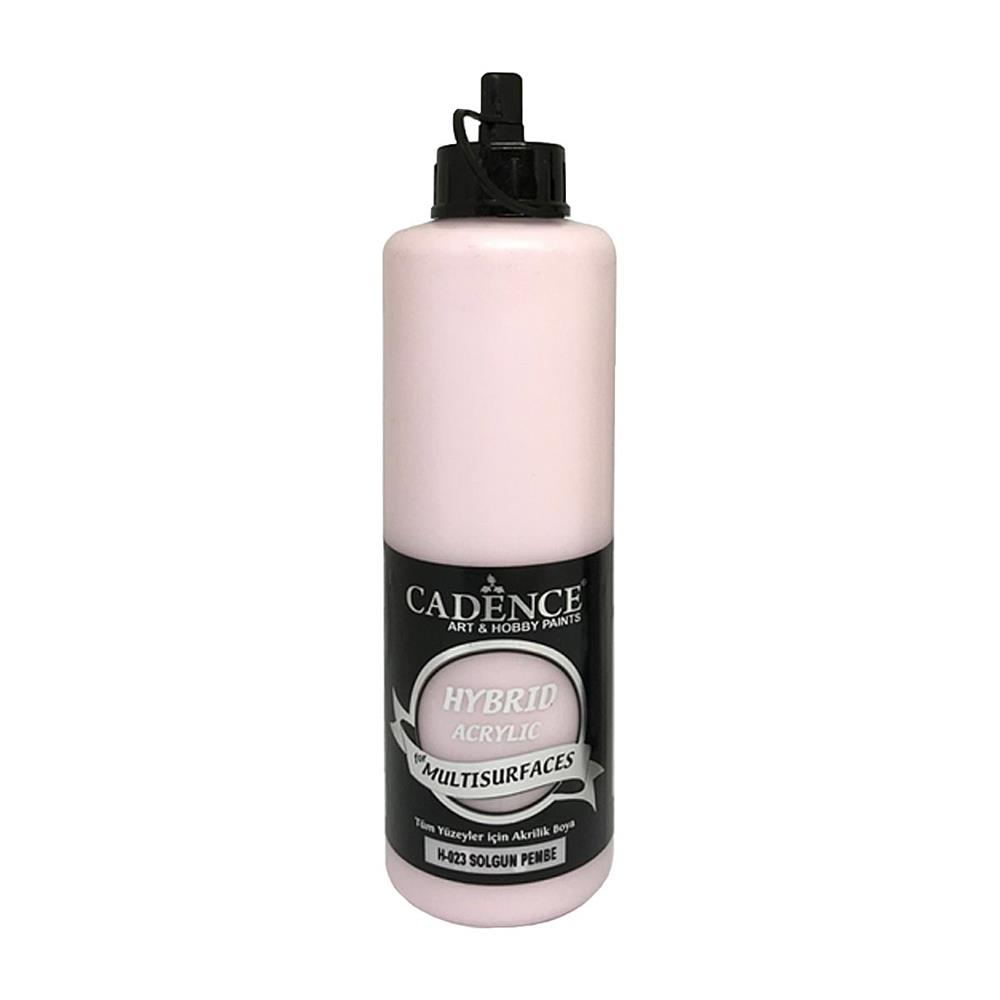 Cadence Multisurface Hibrit Akrilik Boya 500 ml - Solgun Pembe H023