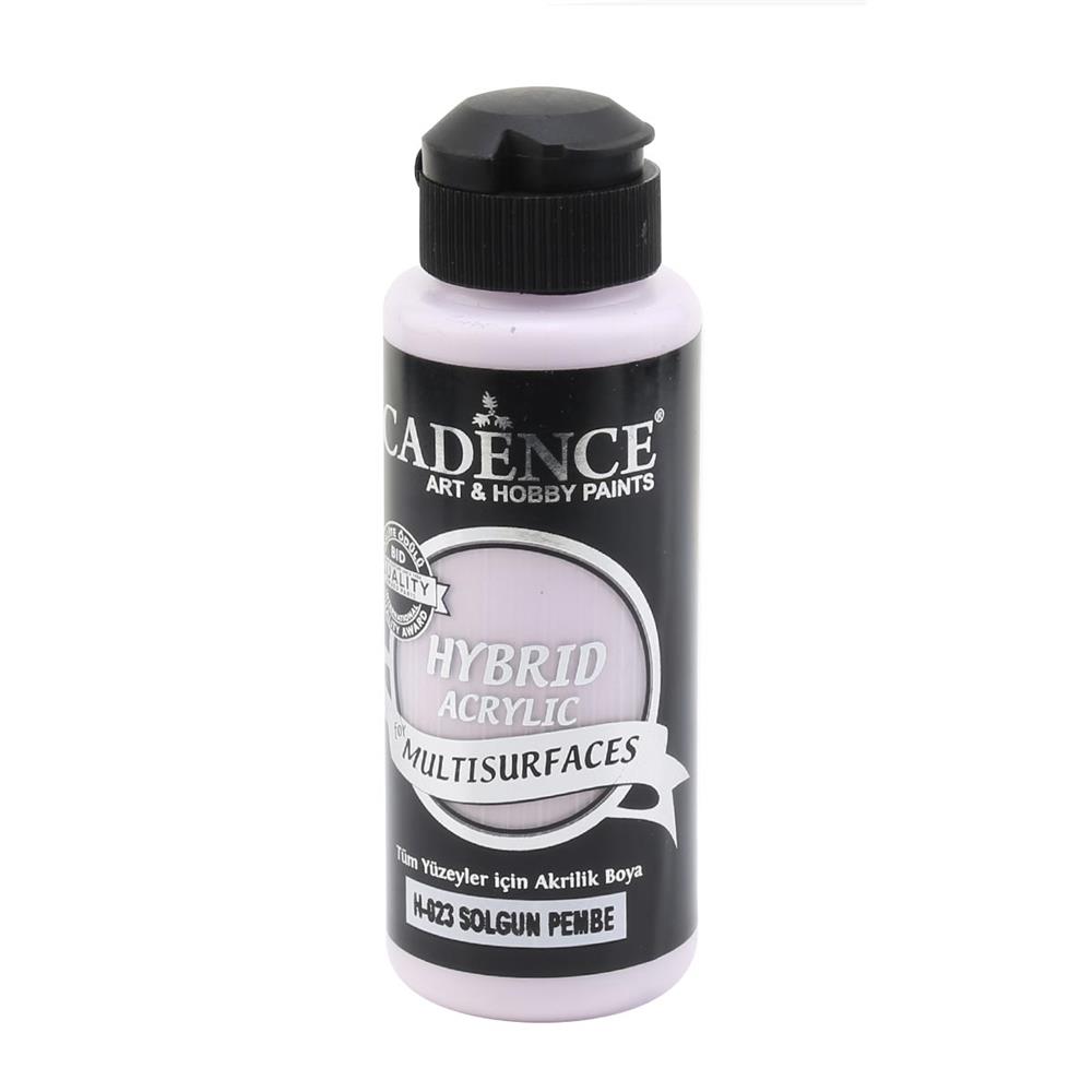 Cadence Multisurface Hibrit Akrilik Boya 120 ml Solgun Pembe H023