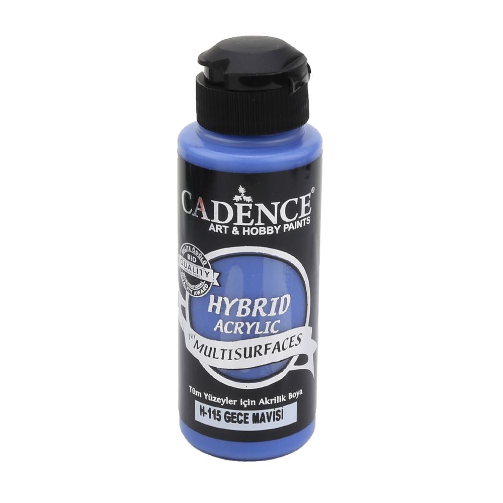 Cadence Multisurface Hibrit Akrilik Boya 120 ml Gece Mavisi H115