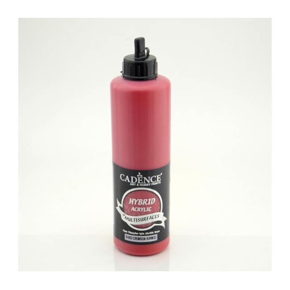 Cadence Multisurface Hibrit Akrilik Boya 500 ml - Crimson Kırmızı H053