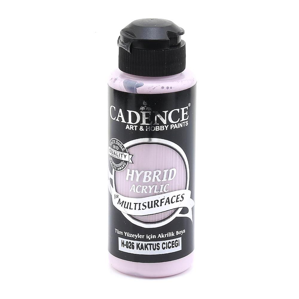 Cadence Multisurface Hibrit Akrilik Boya 120 ml Kaktüs Çiçeği H026