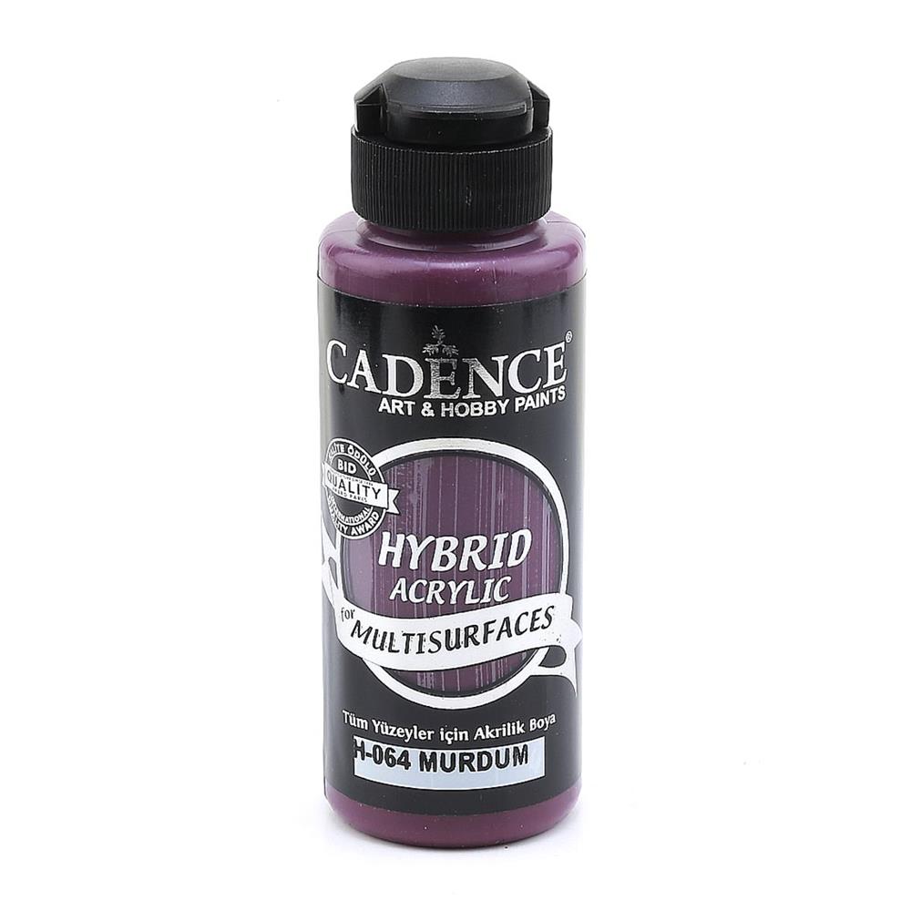 Cadence Multisurface Hibrit Akrilik Boya 120 ml Mürdüm H064