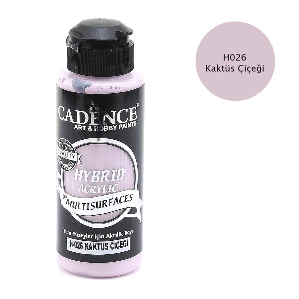 Cadence Multisurface Hibrit Akrilik Boya 120 ml Kaktüs Çiçeği H026