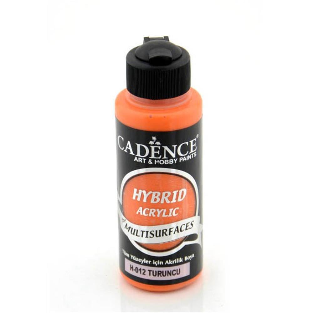 Cadence Multisurface Hibrit Akrilik Boya 120 ml - Turuncu H012