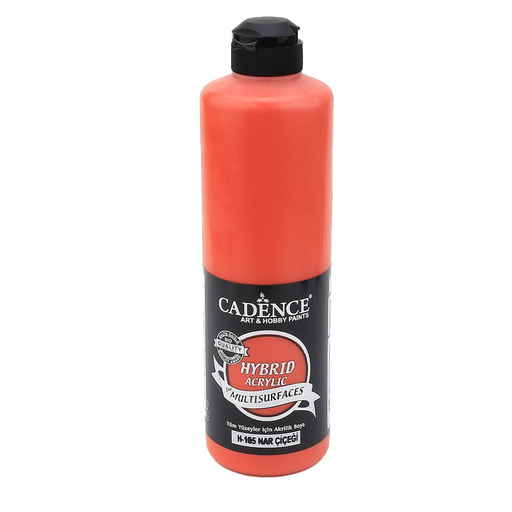 Cadence Multisurface Hibrit Akrilik Boya 500 ml - Nar Çiçeği H105