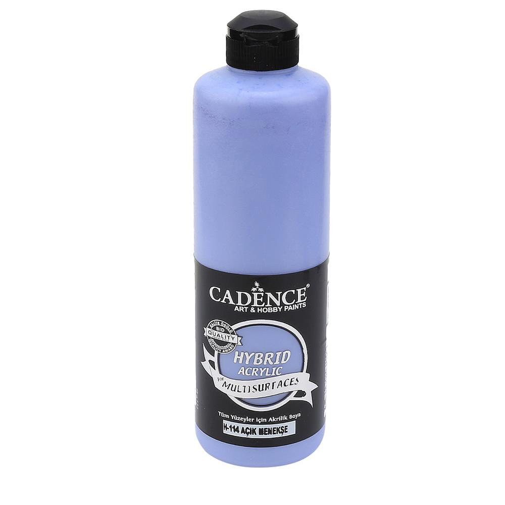 Cadence Multisurface Hibrit Akrilik Boya 500 ml - Açık Menekşe H114