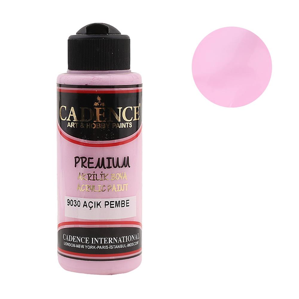 Cadence Premium Akrilik Boya 120 ml - Açık Pembe 9030