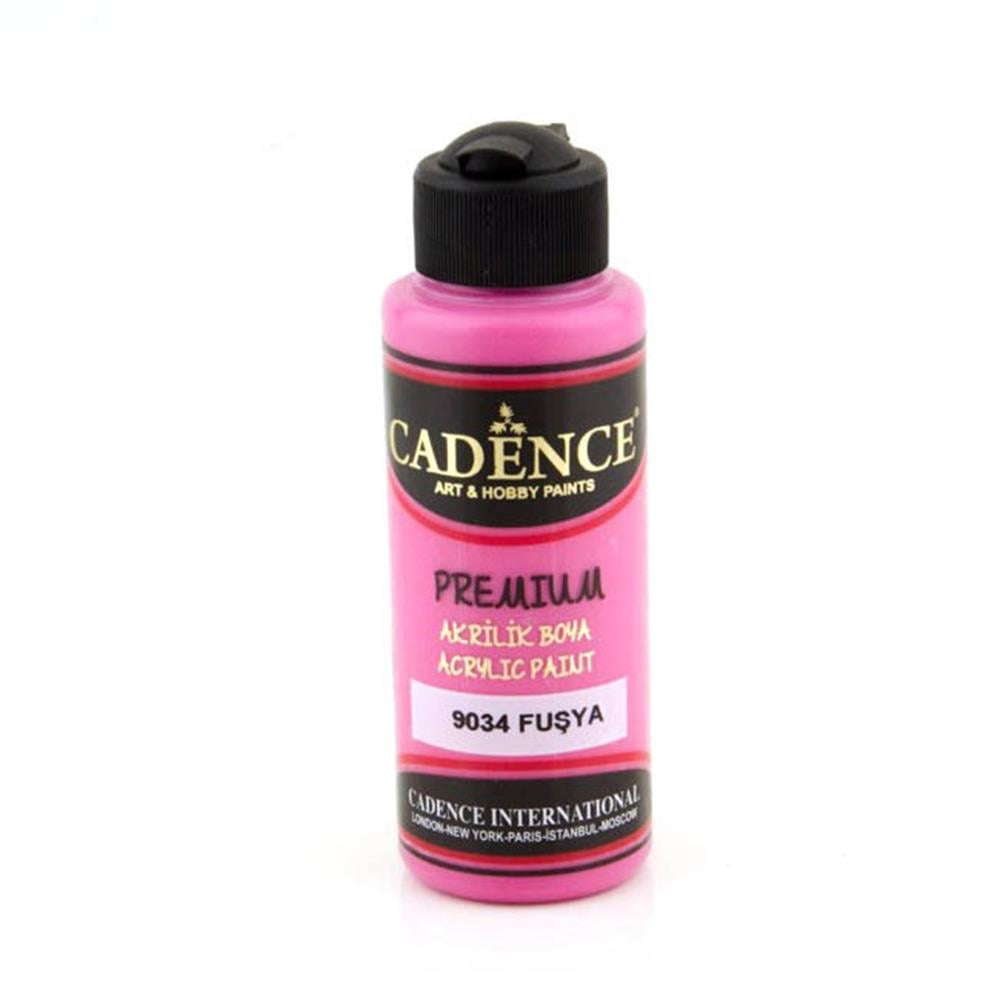 Cadence Premium Akrilik Boya 120 ml - Fuşya 9034