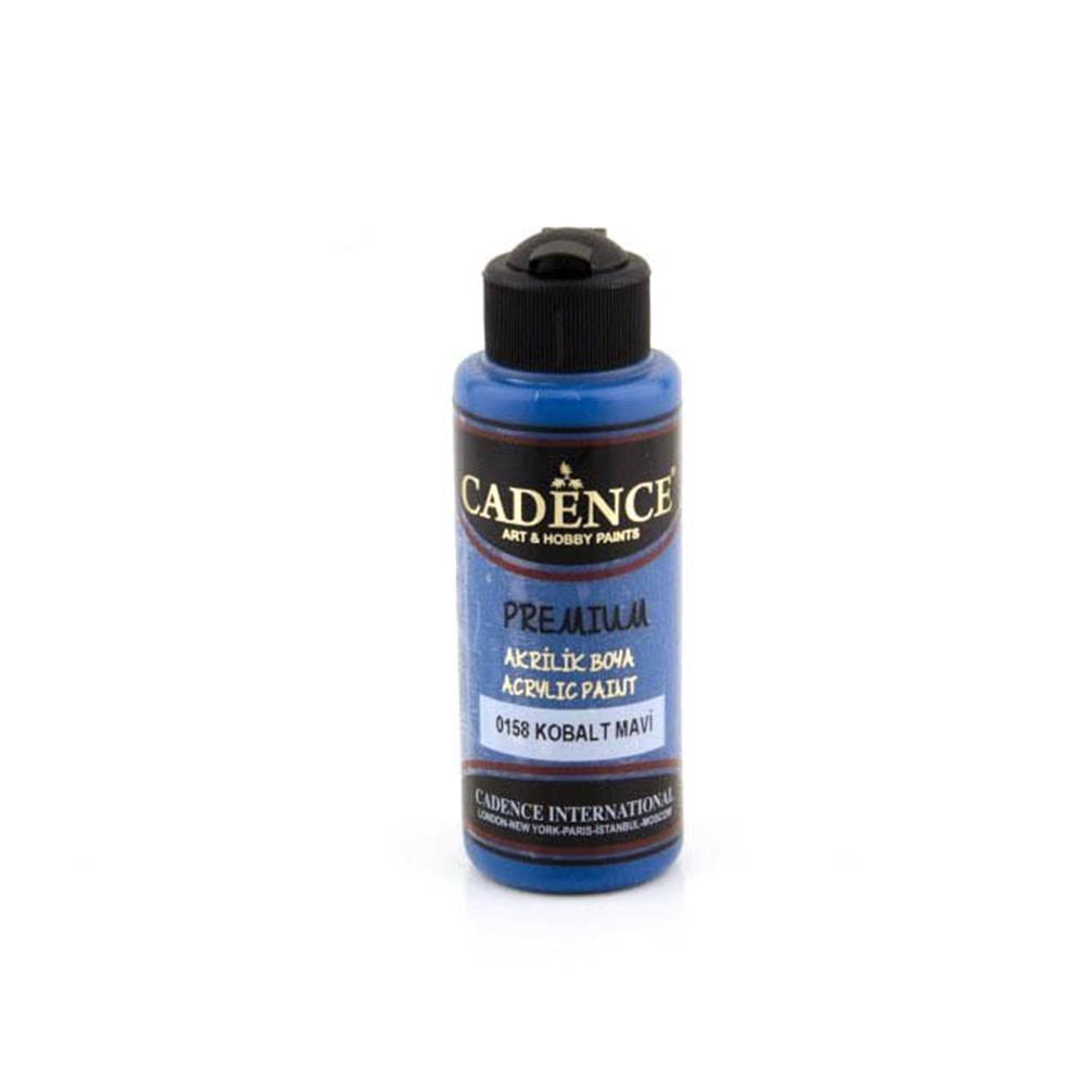 Cadence Premium Akrilik Boya 120 ml - Kobalt Mavi 0158