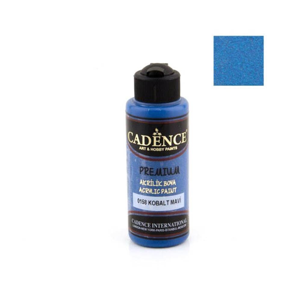 Cadence Premium Akrilik Boya 120 ml - Kobalt Mavi 0158
