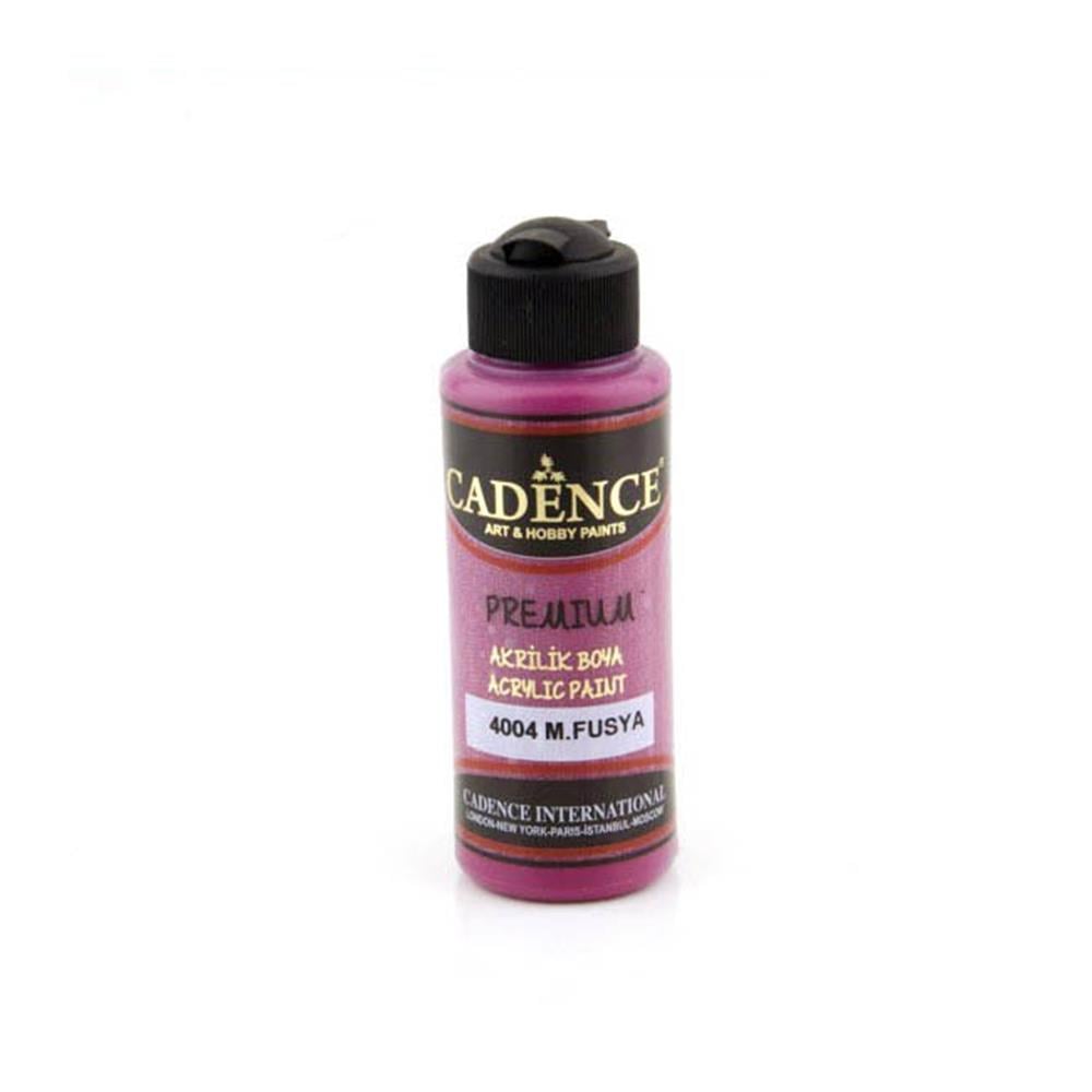 Cadence Premium Akrilik Boya 120 ml - M.Fuşya 4004