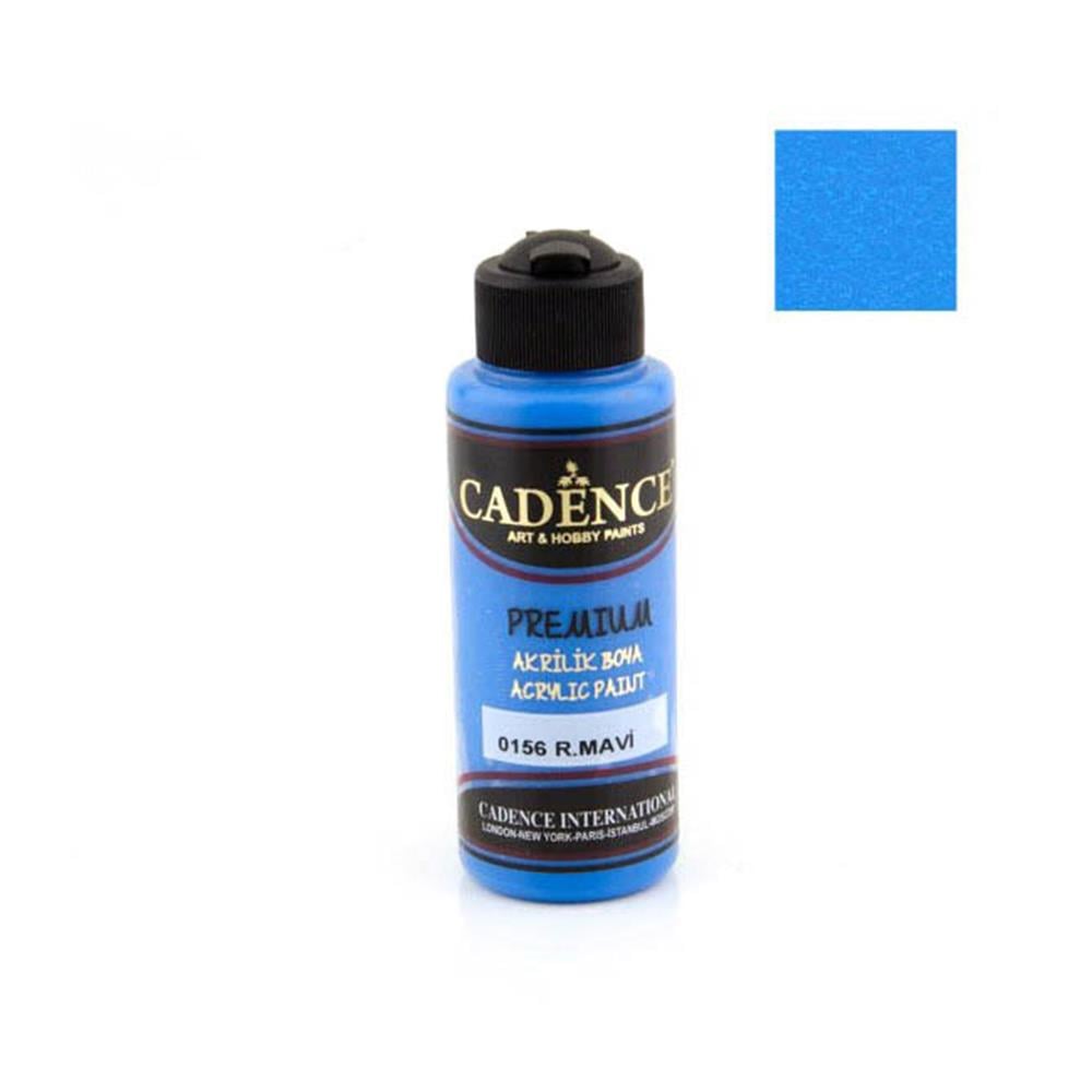 Cadence Premium Akrilik Boya 120 ml - R.Mavi 0156