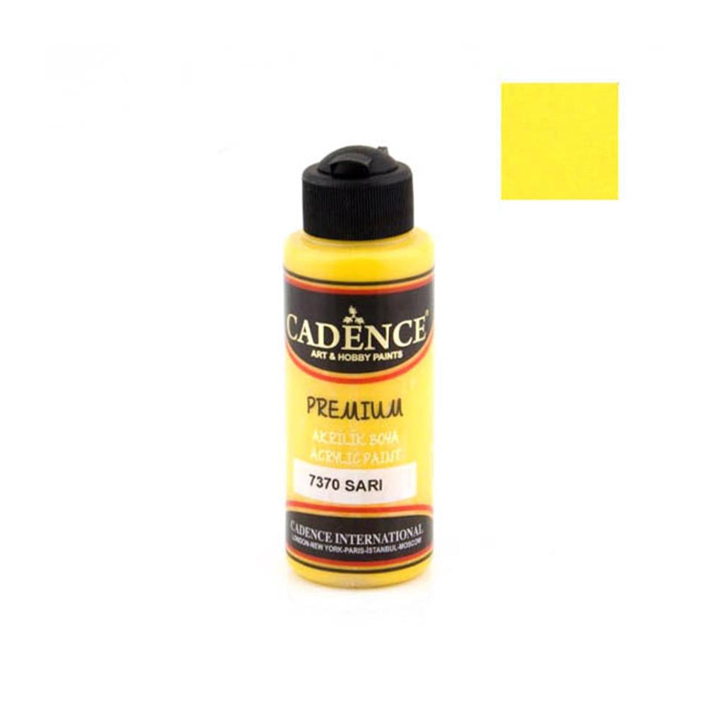 Cadence Premium Akrilik Boya 120 ml - Sarı 7370