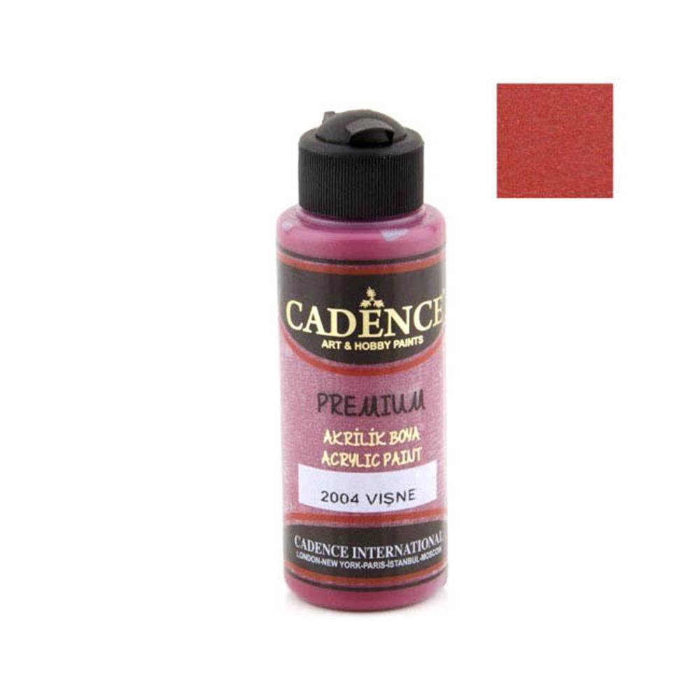 Cadence Premium Akrilik Boya 120 ml - Vişne 2004