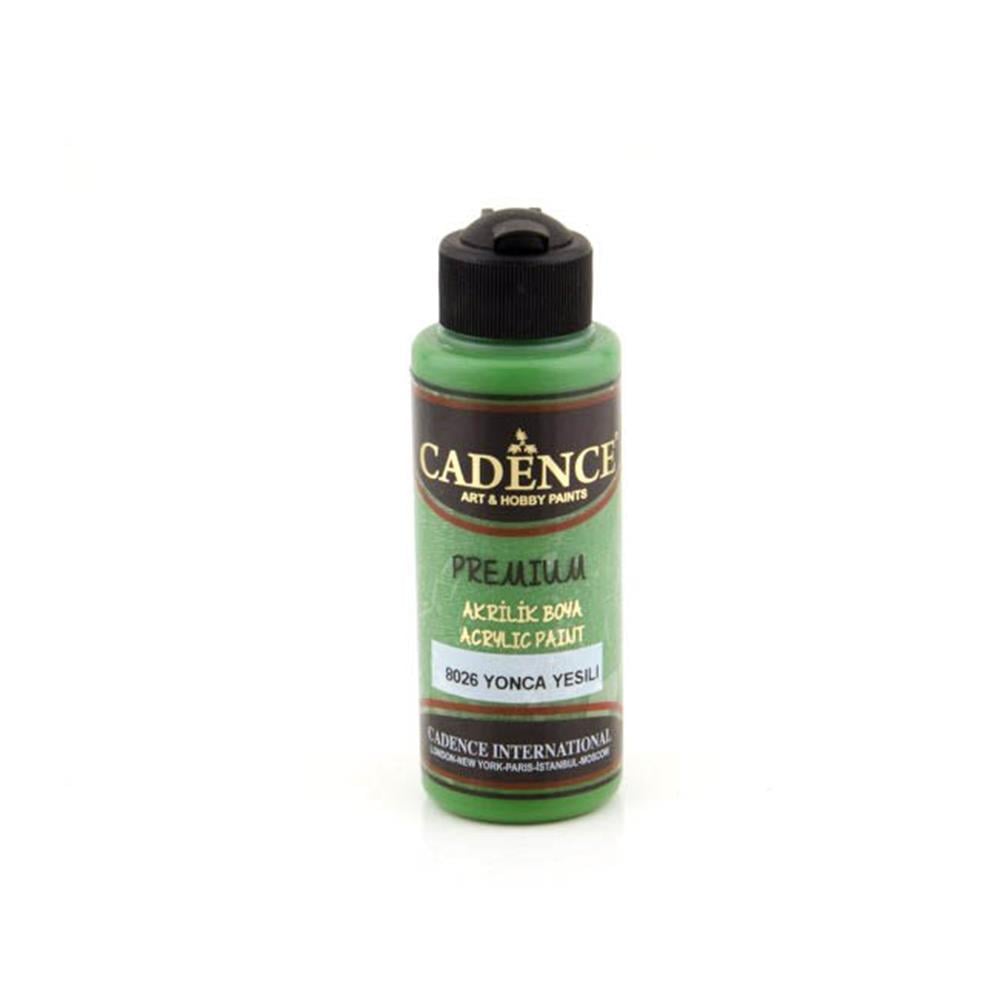 Cadence Premium Akrilik Boya 120 ml - Yonca Yeşili 8026