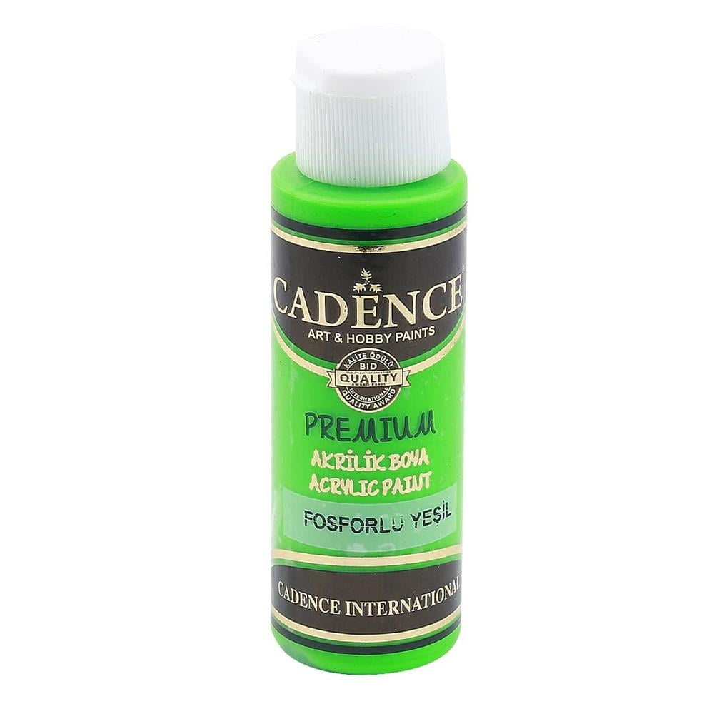 Cadence Premium Akrilik Fosforlu Yeşil 70 cc