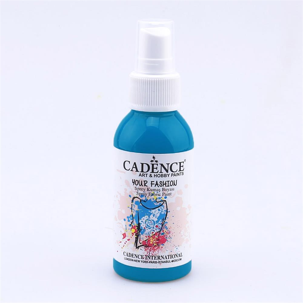 Cadence Sprey Kumaş Boyası - Koyu Turkuaz 1116