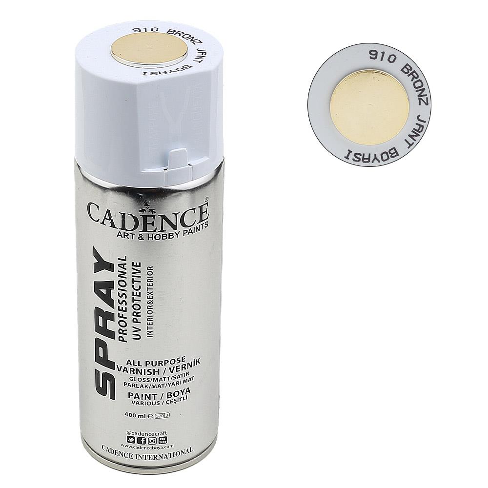 Cadence Sprey Yaldız Boya Bronz 400 ml