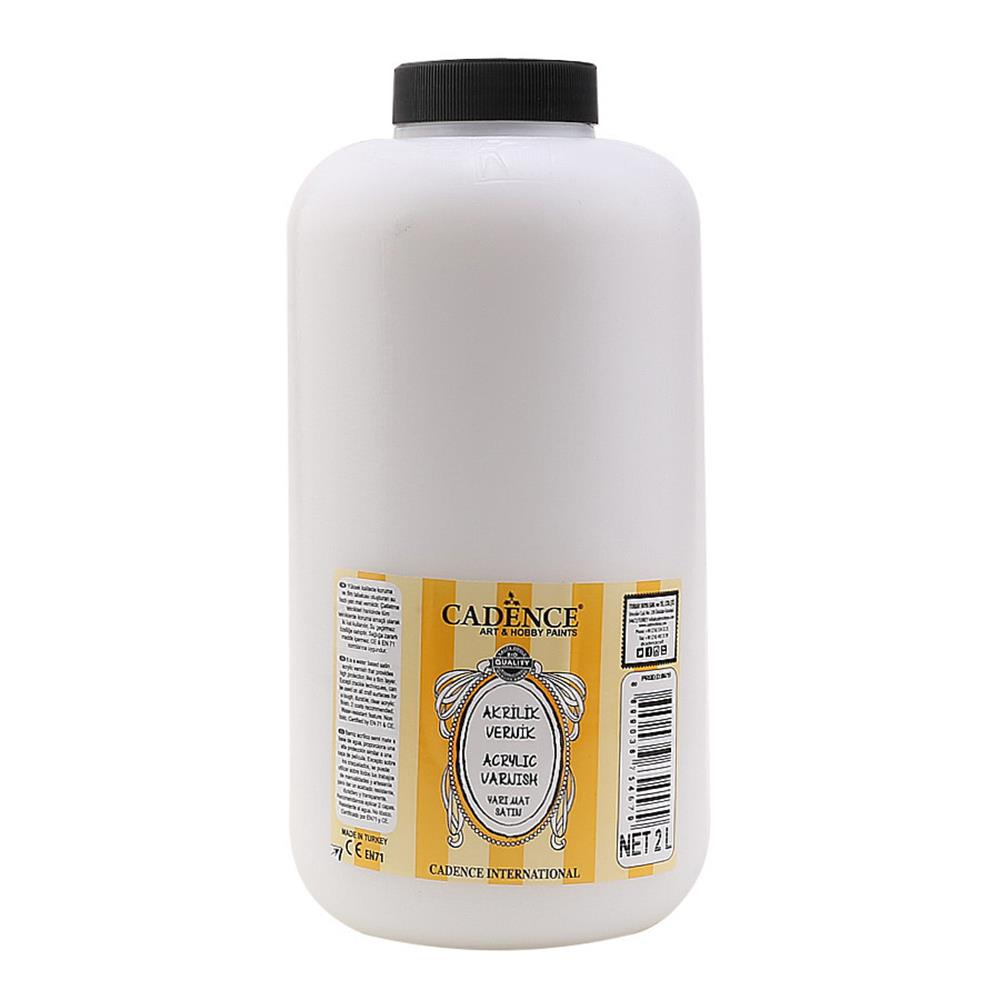 Cadence Su Bazlı Yarı Mat Vernik Satin 2000 ml