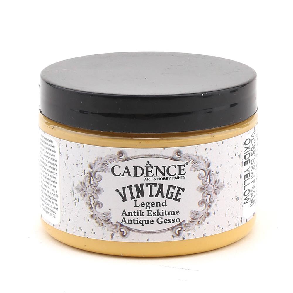 Cadence Vintage Legend Antik Eskitme Boyası - VL 03 Oksit Sarı