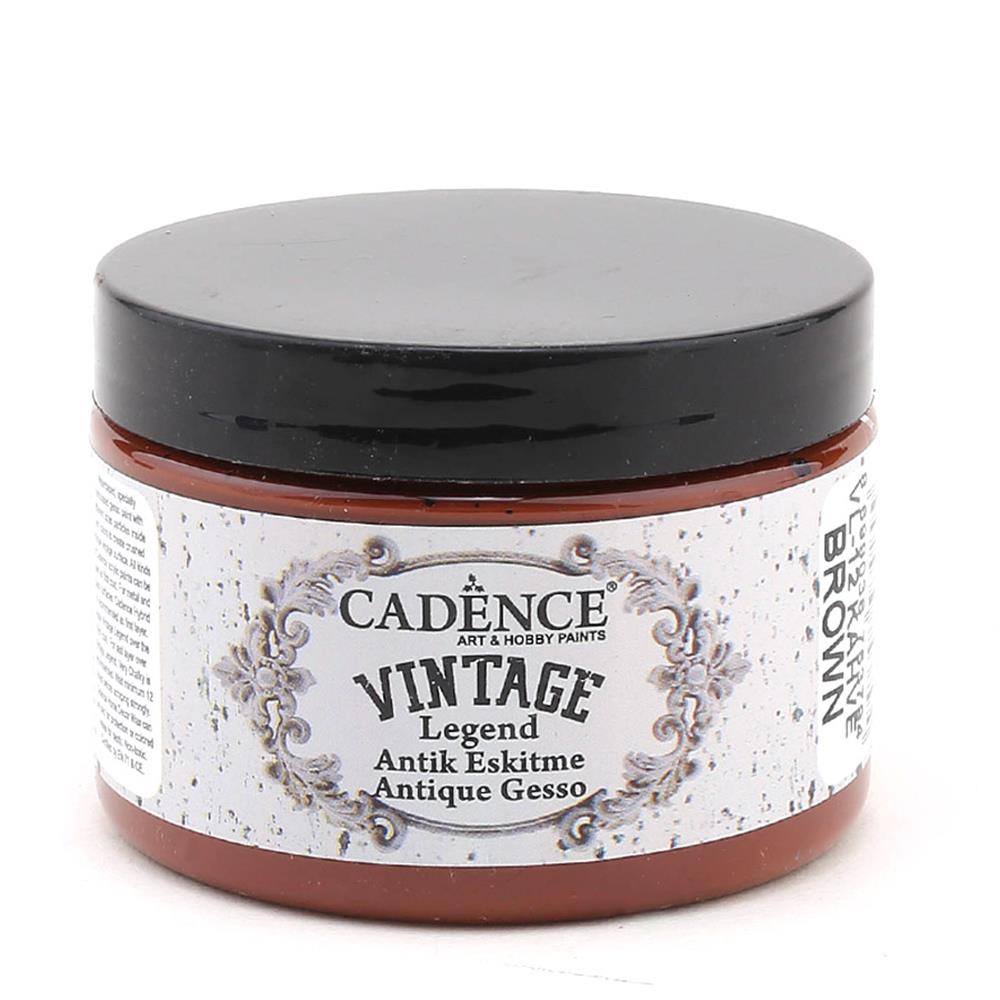 Cadence Vintage Legend Antik Eskitme Boyası - VL 12 Kahverengi