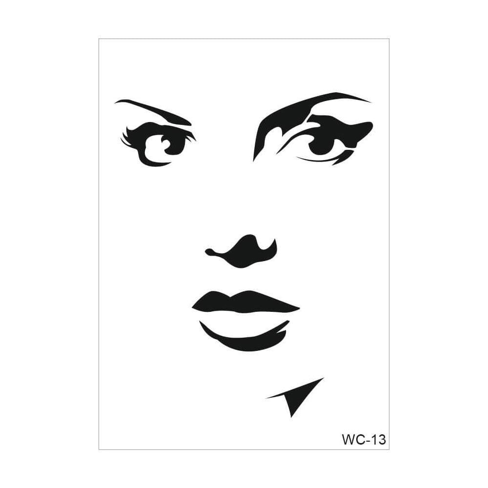 Cadence Woman Collection A4 Stencil Şablonu WC13