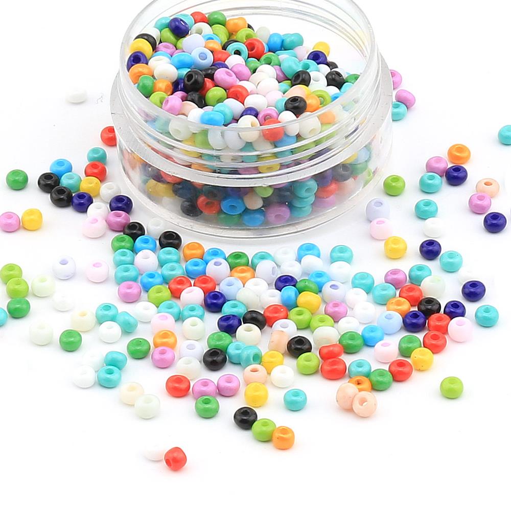 Çek Kum Boncuk Mix Canlı Renkler 8/0 3 mm