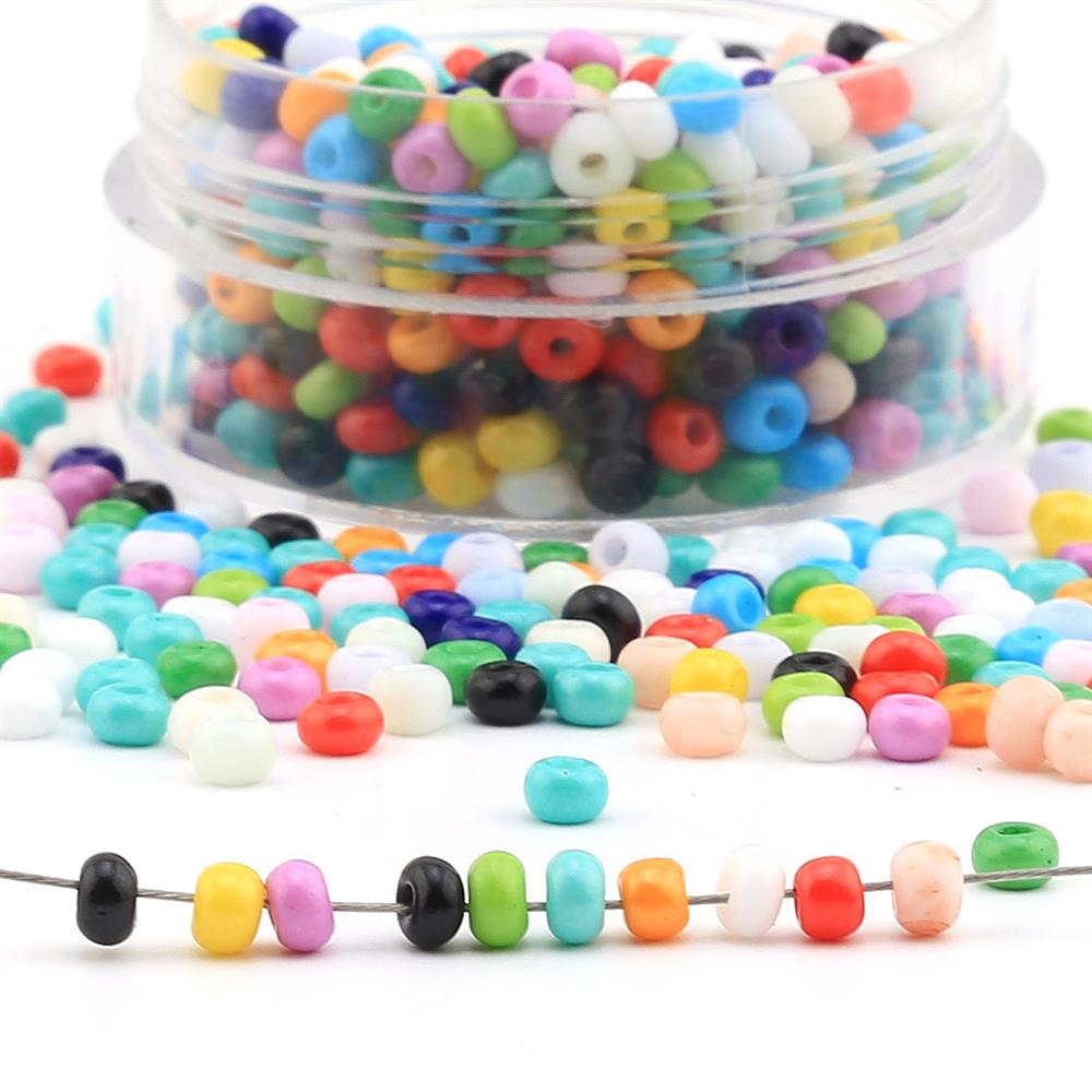 Çek Kum Boncuk Mix Canlı Renkler 8/0 3 mm