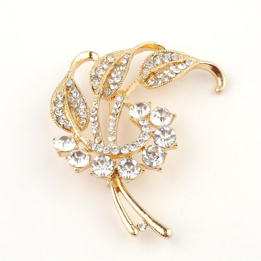 Çiçek Buketi Broş