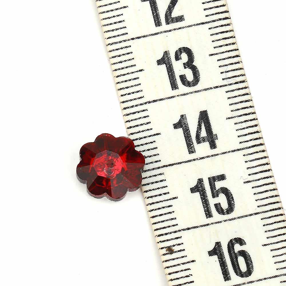 Delikli Cam Çiçek Taş 5 Adet