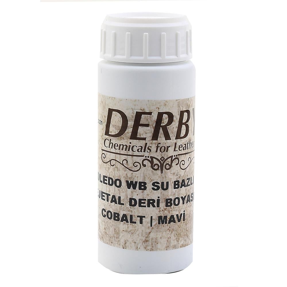 Derby Doledo Su Bazlı Vejetal Deri Boyası Mavi 100 ml