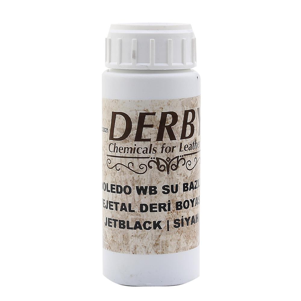 Derby Doledo Su Bazlı Vejetal Deri Boyası Siyah 100ml