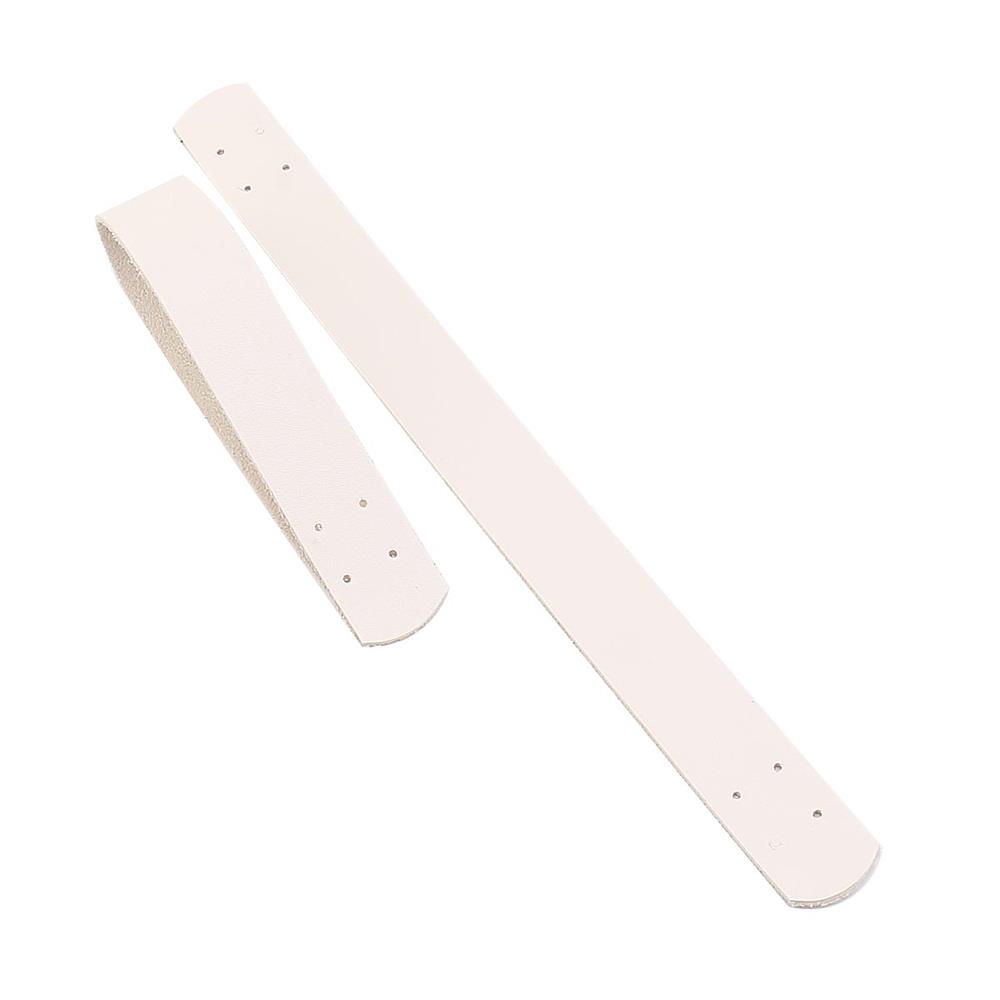 Deri Çanta ve Tepsi Tutacağı Krem