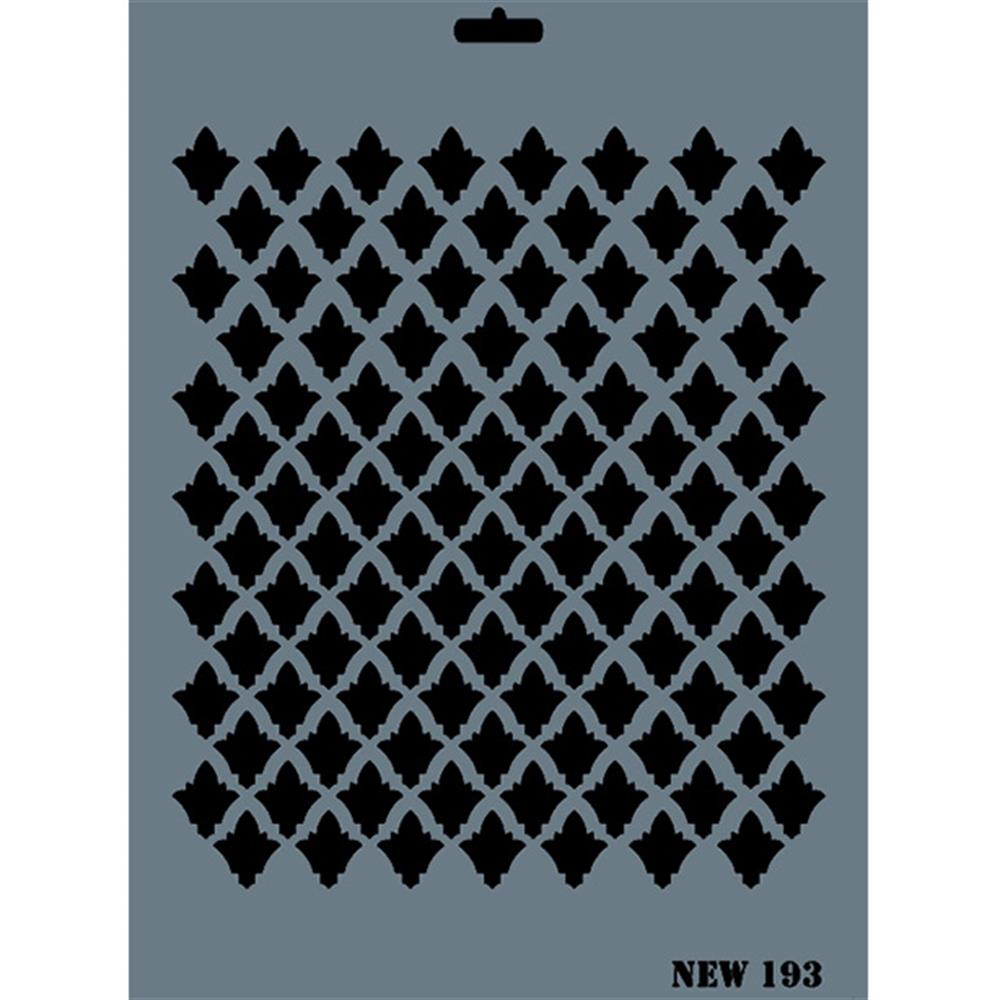 Desen Set Stencil Şablon 25X35 cm - Rich New 193