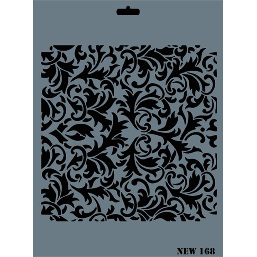 Desen Stencil Şablon 25X35 cm - Rich New 168