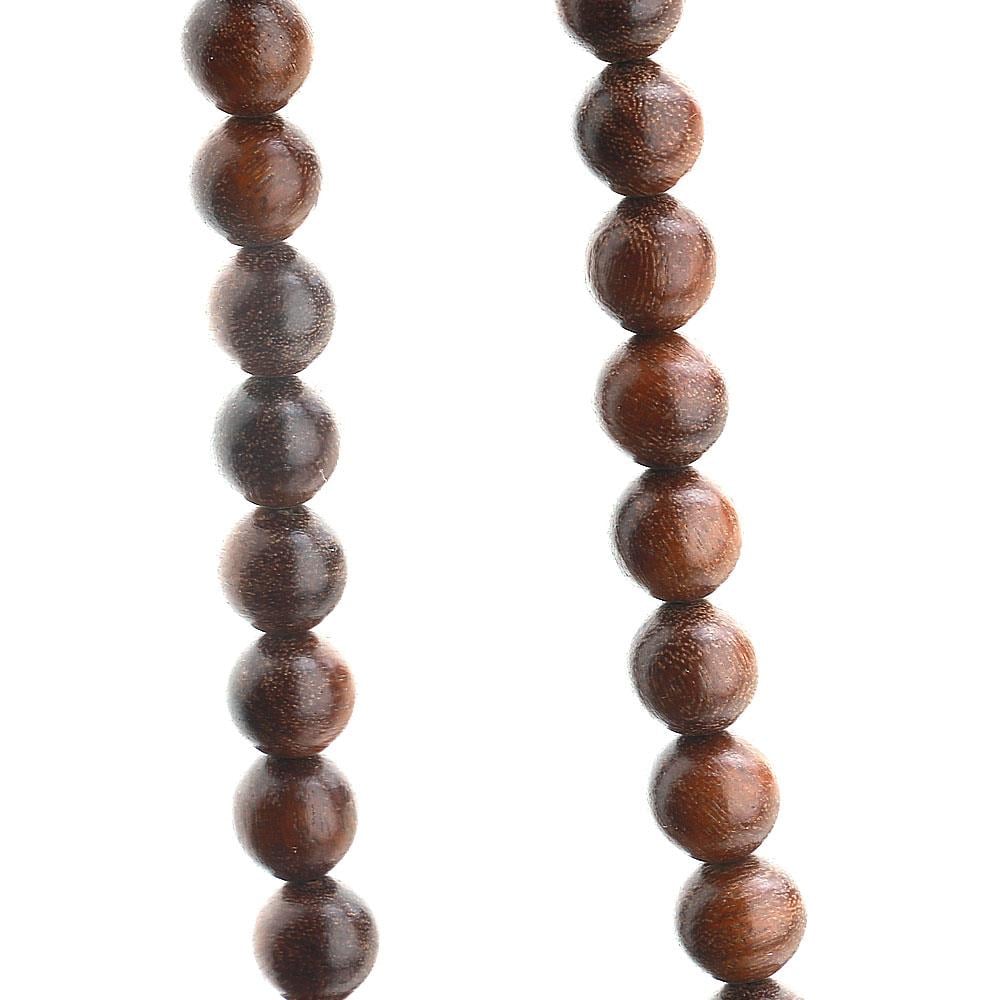 Doğal Ud Ağacı Boncuk 10 mm