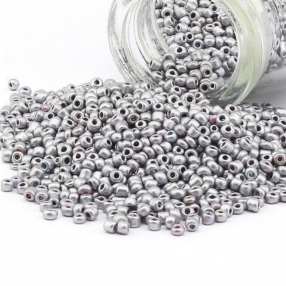 Dökme Kum Boncuk Gümüş 11/0 2 mm