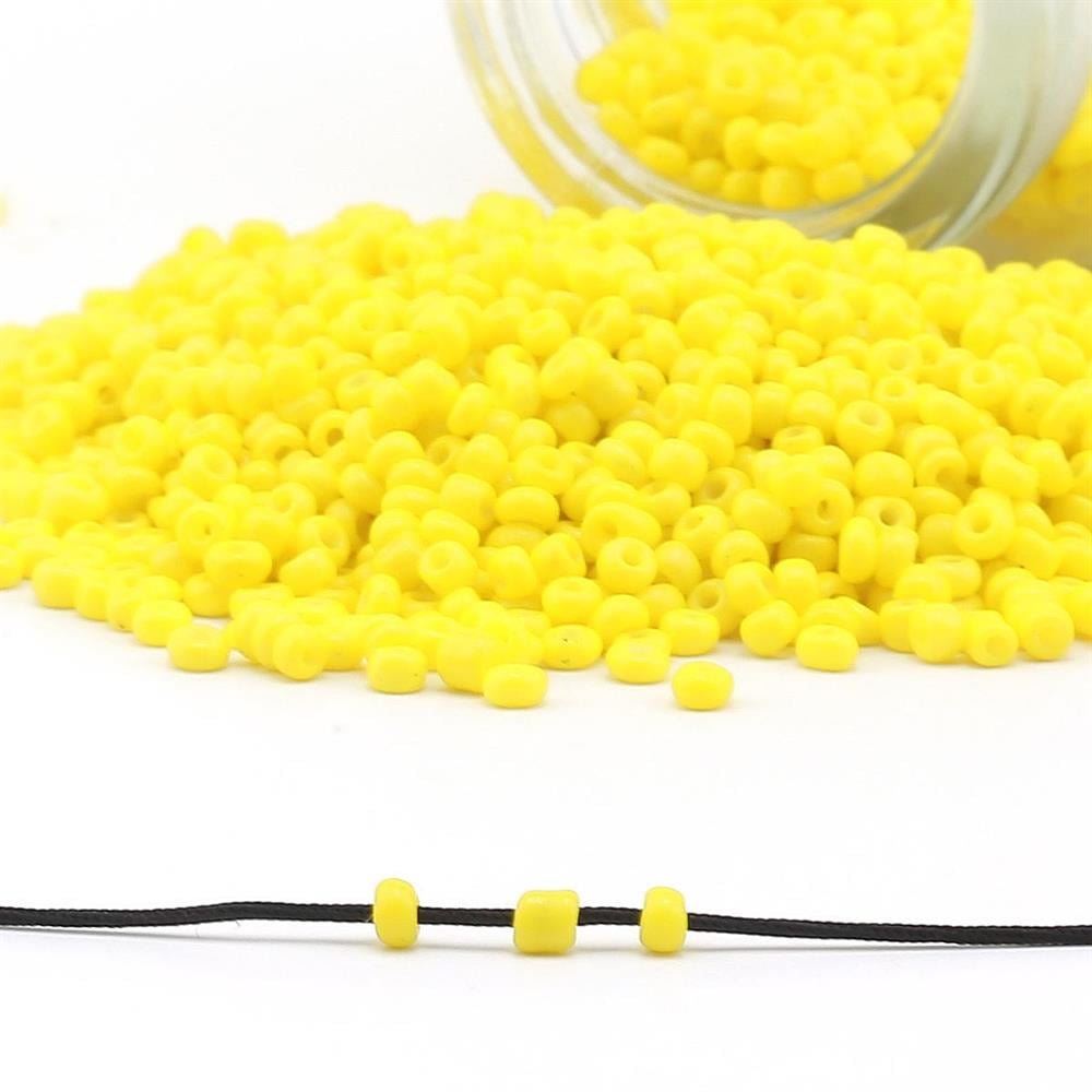 Dökme Kum Boncuk Sarı 11/0 2 mm
