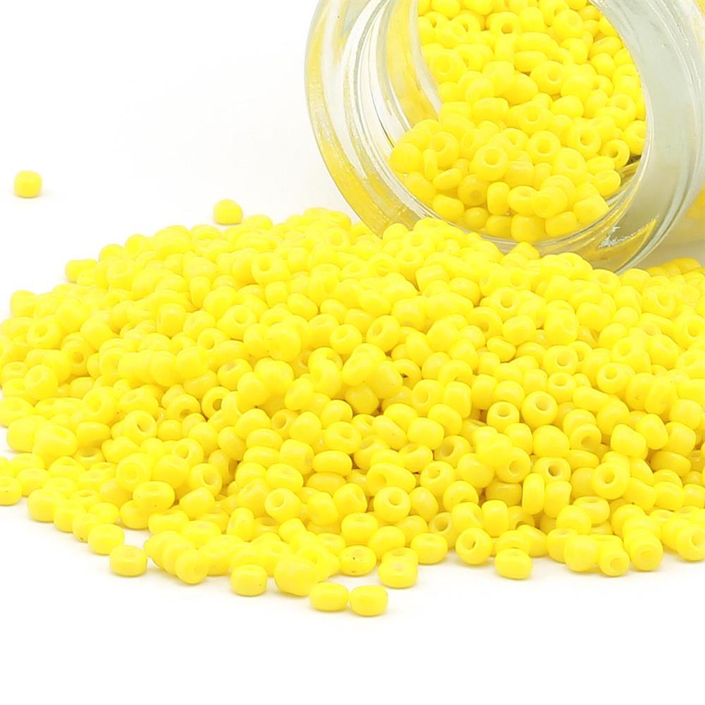 Dökme Kum Boncuk Sarı 11/0 2 mm