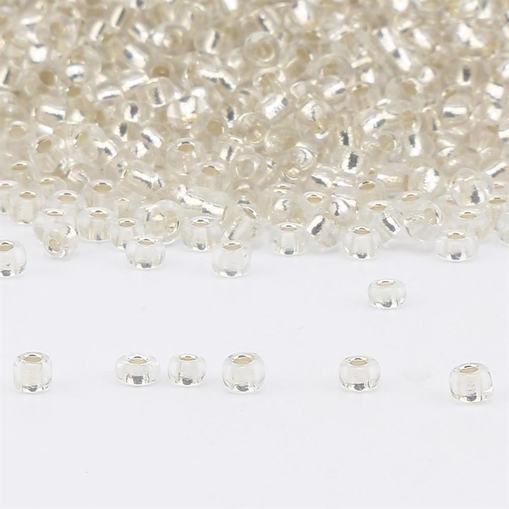 Dökme Kum Boncuk Şeffaf 11/0 2 mm