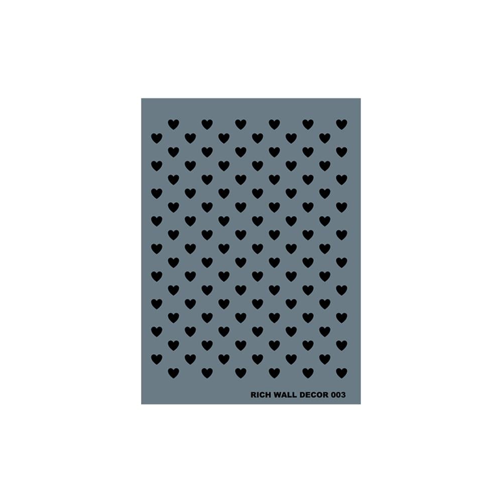 Duvar Stencil 50X70 cm - Rich WALL 003