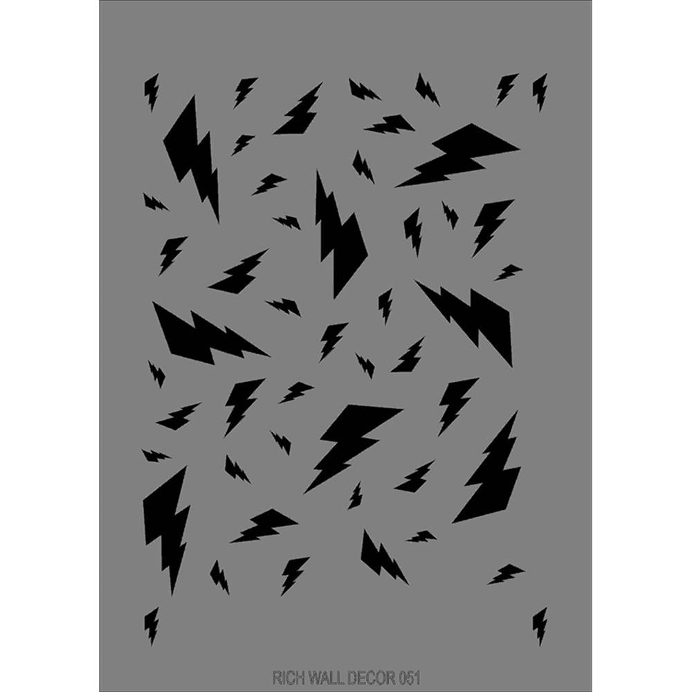 Duvar Stencil 50X70 cm - Rich WALL 051