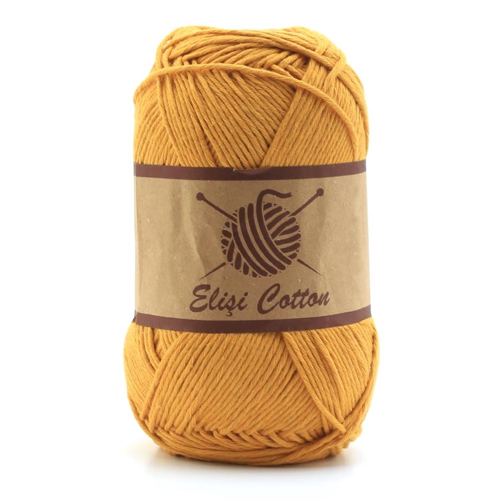 Elişi Cotton Örgü İpi Hardal