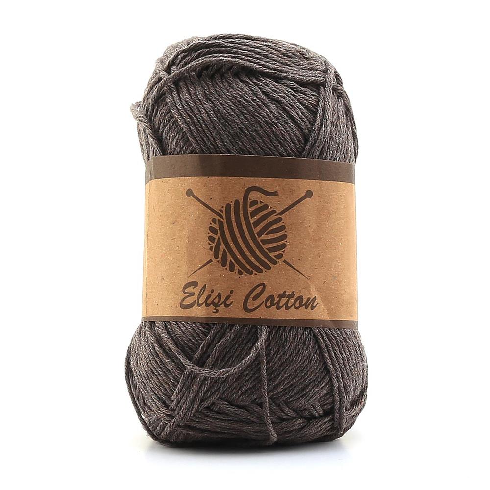 Elişi Cotton Örgü İpi Kahverengi