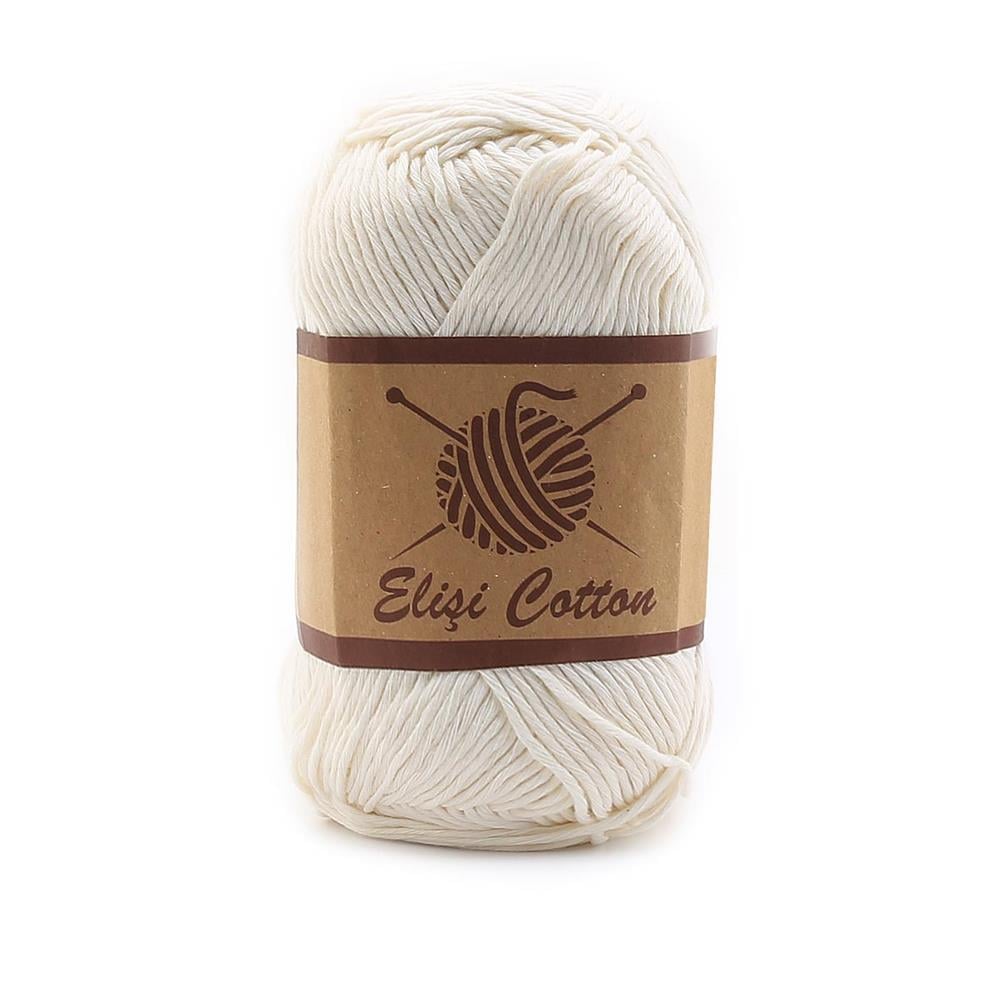 Elişi Cotton Örgü İpi Krem