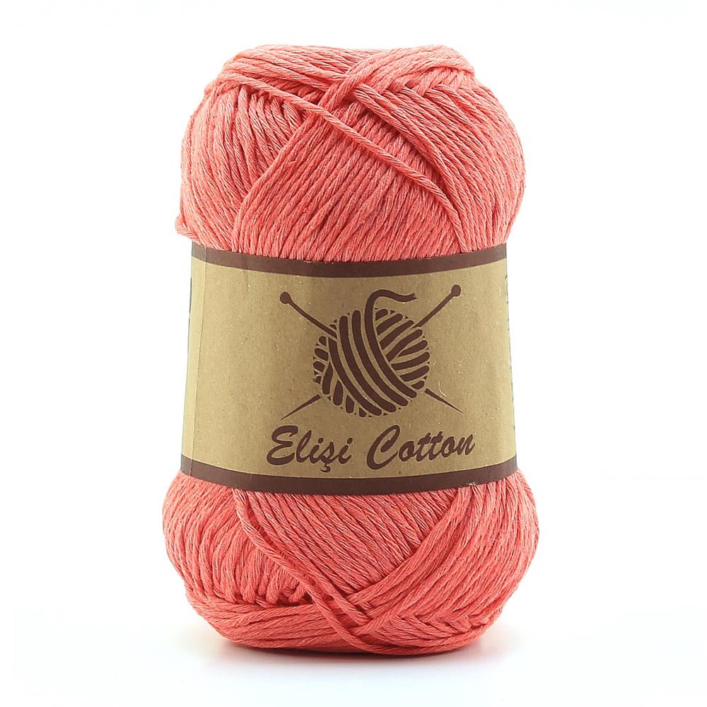 Elişi Cotton Örgü İpi Mercan